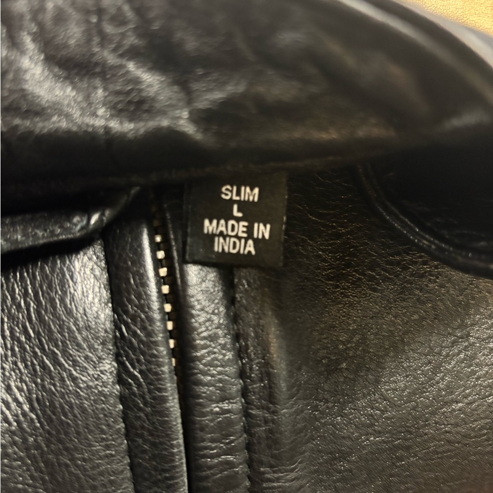 Harley-Davidson Men's Two-Tone Leather Bomber Jacket - Picture 10 of 10